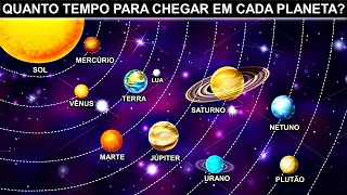 Quanto Tempo Levaria Para Alcançar Cada Um Dos Planetas Do Sistema Solar?