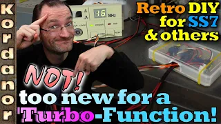 Adding a Turbo Button in Retro-Systems (like Super Socket 7) with no Turbo Function to slow down CPU