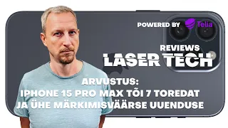 Arvustus - iPhone 15 ProMAXi 7 toredat ja 1 märkimisväärne uuendus