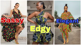 2022 Latest Cute Ankara Styles Dresses 500+ Unique Beautiful African #Ankara Dress For Afric Queens