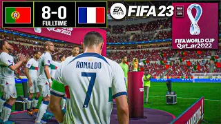 FIFA23 - Portugal vs France (8-0) l WORLD CUP Championship Final | Laptop™ Gameplay [60]