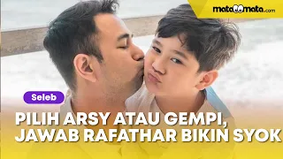 Suruh Pilih Arsy atau Gempi, Jawaban Rafathar Bikin Syok: Fix Anak Raffi