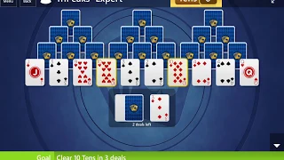 Microsoft Solitaire Collection: TriPeaks - Expert - September 12, 2019