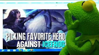 NEVER BEAT ICEFROG WITH YOUR FAVORITE HERO (SingSing Dota 2 Highlights #1790)