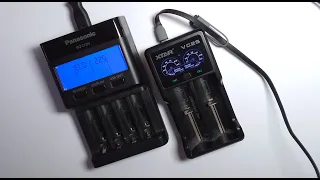 Panasonic charger vs XTAR