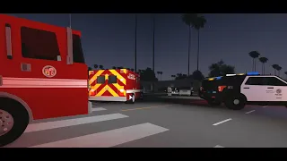 A typical day in Los Angeles (Roblox)