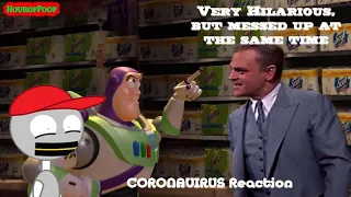 John reacts to YTP: Buzz Catches COVID-19 by HourofPoop