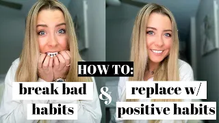 SECRET ON HOW TO BREAK A BAD HABIT | Revealing an actual way to break a bad habit | morgan elizabeth