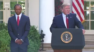 Tiger Woods gets emotional after Trump gives him Medal of Freedom-gpp