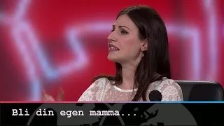 Nour El Refai förvandlas till sin mamma - Parlamentet (TV4)