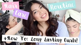 Hair Care Routine + How I Make My Curls Last Long! (Philippines) | Janina Vela