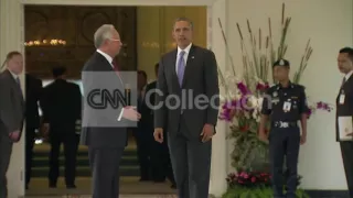 MALAYSIA:OBAMA AND PM NAJIB RAZAK PHOTO OP