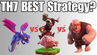 Top 3 Th7 Attack Strategies Clash of Clans 2023