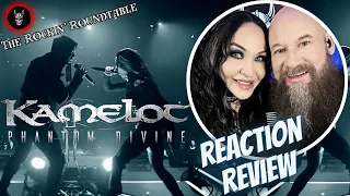 Metal Couple REACTS and REVIEWS - KAMELOT - Phantom Divine (Shadow Empire) ft. Lauren Hart