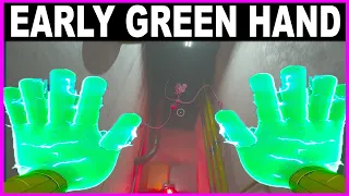 What happens if you have green hands before entering Molding Room - Poppy Playtime: Chapter 2