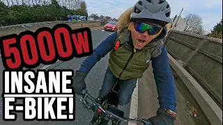 Is 5000w TOO MUCH??? Test riding the Kirbebike 5000s Enduro Ebike