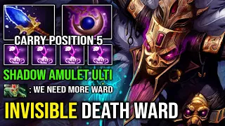 CRAZY Invisible Death Ward Hard Support Witch Doctor with Shadow Amulet EZ GG Dota 2