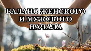 БАЛАНС ЖЕНСКОГО И МУЖСКОГО НАЧАЛА. Практика "Выравнивание всех тел"