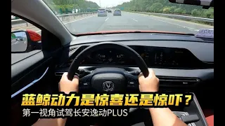 「第一视角」虚鲸一场？or 鲸喜万分？一起来试试长安逸动PLUS