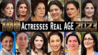 100 Bollywood Actresses Shocking Transformation 2023| New and Old Actress Real AGE 2023 Then And Now
