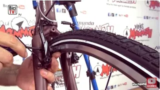 Como ajustar un freno "V" de bicicleta