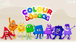 Colourblocks Theme Tune 🎶 | CBeebies