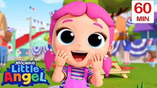 Jill's First Parade | Little Angel | Kids Cartoons & Nursery Rhymes | Moonbug Kids