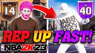 How to Level up FAST! Hit Level 40 in ONE DAY! - NBA 2K23