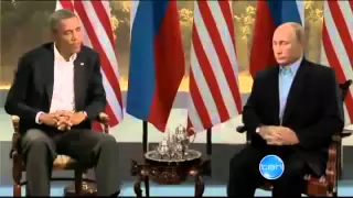 Прикол Путин ворует чайник у Обамы из под носа!!!