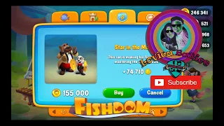 Fishdom Level 5841 - 5845 - Aquarium Music Room and Artist's Studio - World Art Works - Gameplay