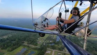 Alina landing at KMKS