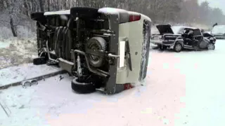 На автодорозі  "Кіпті-Глухів-Бачівськ" одна людина загинула та чотири травмовано