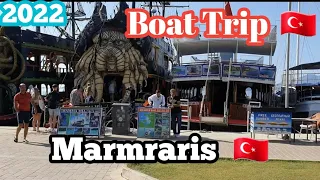 Boat Trip in Turkey Marmaris  2022 {4k UDH 60fps}