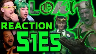 This is STRAIGHT UP INSANITY!! LOKI S1x5 "Journey into Mystery" REACTION!
