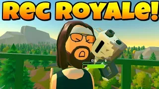 NEW BATTLE ROYALE IN VR! - Rec Room Gameplay