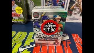 Opening A Blaster Box Of 2022 Bowman Platinum! Very Nice Rookie Icy Foil Pull!