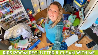 Hoarders ❤️ Kids Room Extreme DeClutter Part 1 | Clean with Me Motivation