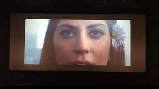 A STAR IS BORN Trailer playing at the cinema