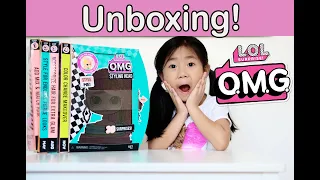 Unboxing LOL OMG Styling Head Neonlicious | How to Style Neonlicious