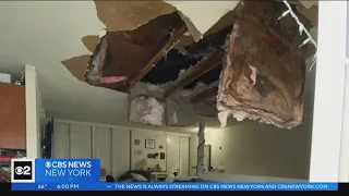 Exclusive: Living room ceiling collapses onto girl in LI home