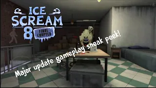 ice Scream 8 major update gameplay sneak peek!