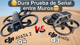 DJI AVATA 2 vs DJI AVATA 1, cual tiene Mejor Señal, prueba entre muros O4 - O3 en español