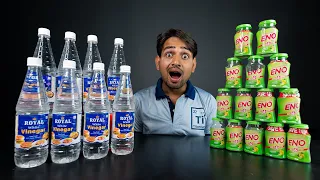 Eno Vs Vinegar - Experiment | बचपन का कीड़ा आज निकलेगा 🤣