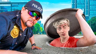 МЕНЯ ПРЕСЛЕДУЕТ ПОЛИЦИЯ!**челлендж Mr. Beast**