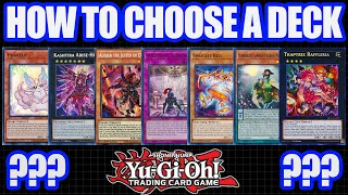 Which Yugioh Deck Is For You? | What Deck is Best For a New Player?