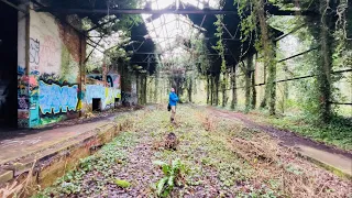 A railway engine shed from the end of the world #thelastofus