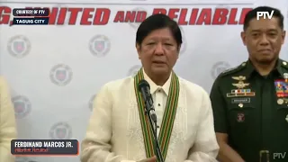 Marcos reacts to Teves video linking Palace to 'plot' to target him over e-sabong