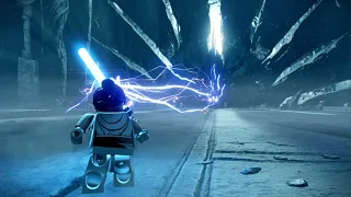 LEGO Star Wars: The Skywalker Saga - Darth Sidious Vs Rey Palpatine Boss Fight (Episode 9 Ending)