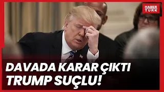 Eski ABD Başkanı Trump Cinsel İstismardan Suçlu Bulundu!