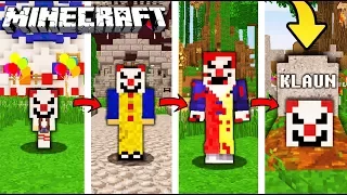 ŻYCIE KLAUNA W MINECRAFT || OD NARODZIN DO ŚMIERCI